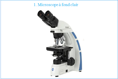 Le microscope à fond clair