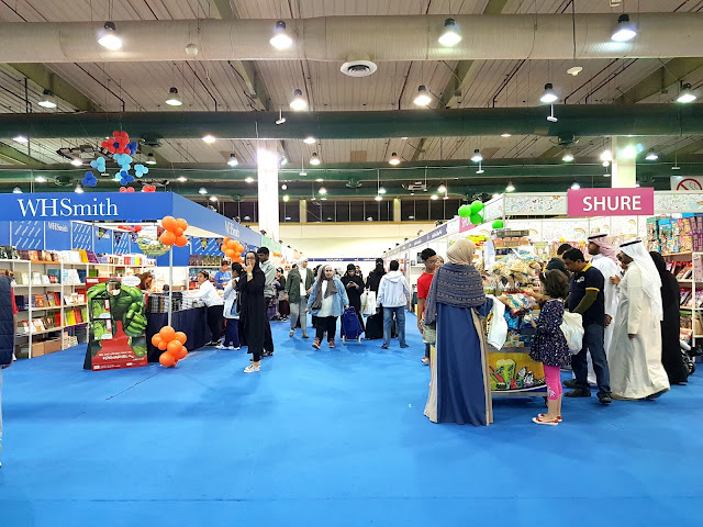 The 42nd Kuwait International Book Fair in Halls 5, 6 and 7 of the Mishref International Fair Grounds