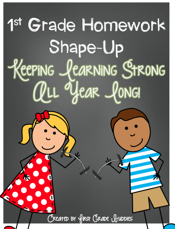 http://www.teacherspayteachers.com/Product/First-Grade-Homework-Shape-Up-Weekly-CC-Aligned-Homework-for-Reading-and-Math-759305