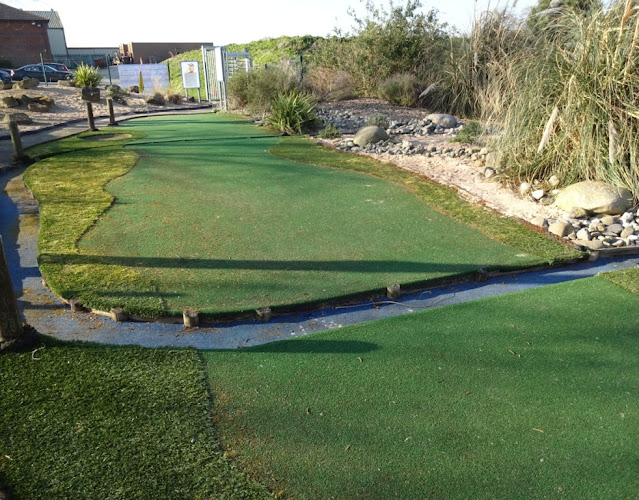 Mini Golf course at Clays Golf Centre in Wrexham