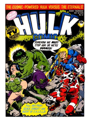 Hulk Comic #32, Ikaris vs the Cosmic Powered Hulk