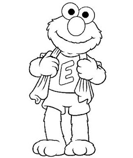 Elmo Coloring Pages