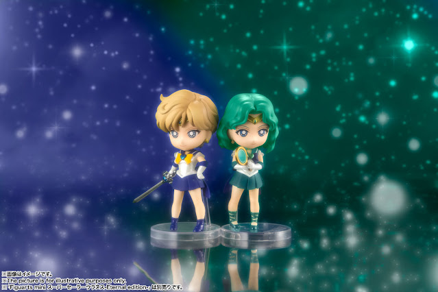 Figuarts Mini de Sailor Urano y Sailor Neptuno - Tamashii Nations