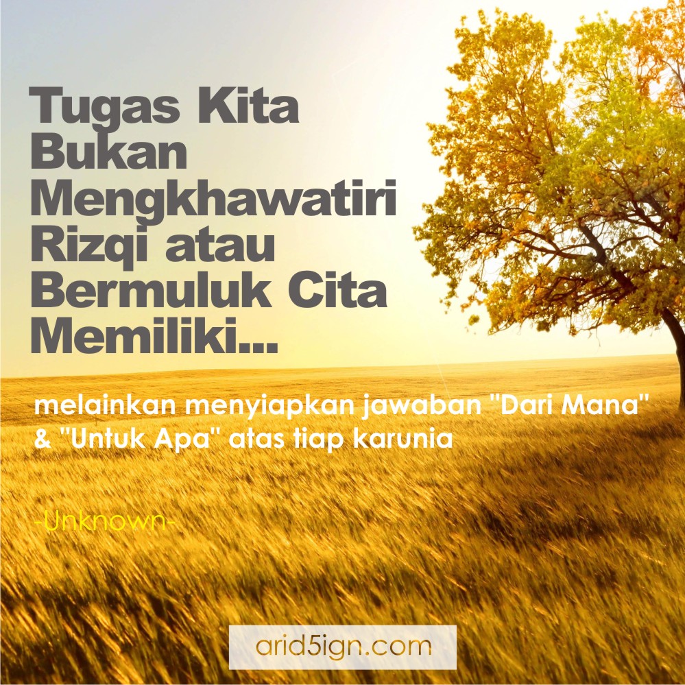 14 Gambar Inspiratif Tentang Makna Rezeki KUMPULAN GAMBAR BBM