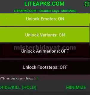 Liteapks.com mod stumble guys