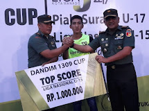 Dandim 1309 Manado Optimis Potensi Sepak Bola Manado Layak di Bangkitkan 