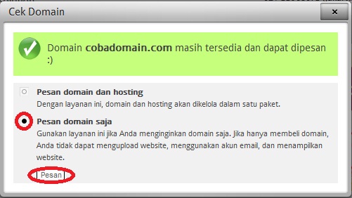  Pada ketika anda ingin menciptakan blogspot anda terlihat lebih profesional seringkali anda per Cara Praktis Membeli Nama Domain Di RumahWeb.com