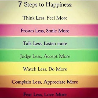 7 steps to happiness