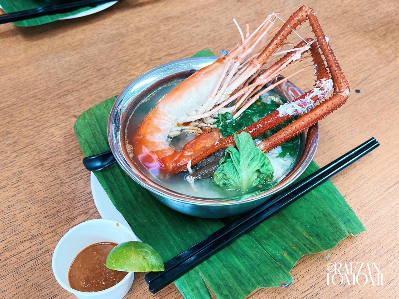 Just Seafood Memperkenalkan Menu Baharu, Famous Thai Style Rice Porridge