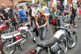 Barton Bike Night pictured on Nigel Fisher's Brigg Blog - the 2018 event will be held on July 14