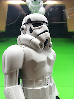 Vintage Stormtrooper Gentle Giant Kenner 12" Bootleg Black Hole Trooper Chinese Super 7 Legacy Saga TAC 30th Anniversary Collection Vintage Original Restoration Yellowed Whitening