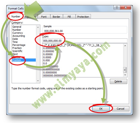                                                    Angka  nol kadang menciptakan kita menjadi  Ahli Matematika Cara Mengatur Penggunaan Angka Nol di Ms Excel