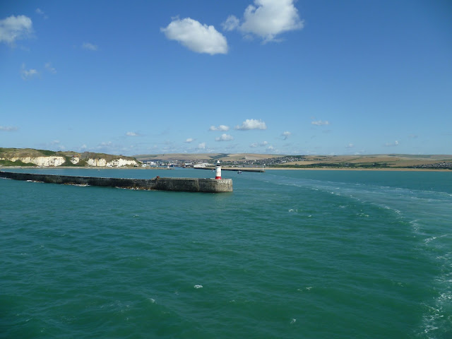 Newhaven, Sussex, freighter, DFDS ferry, dieppe, port, downs, national park, harbour