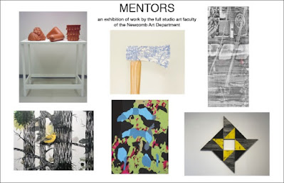 MENTORS exhibition in the Carroll Gallery