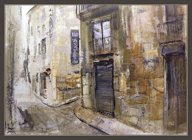 MANRESA-PINTURA-PAISATGES-CATALUNYA-BARRI ANTIC-RESTAURANTS-AVI TOMAS-LENIN-ART-QUADRES-PINTOR-ERNEST DESCALS-