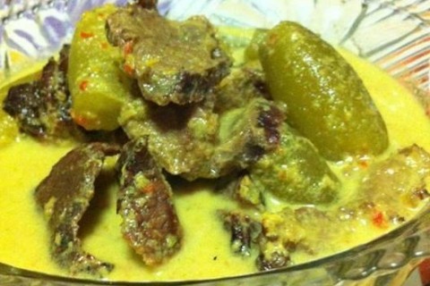 Resepi Daging Salai Masak Lemak Cili Padi - Aneka Resepi 