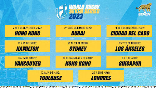 Calendario del Circuito Mundial de Rugby de Seven 2023