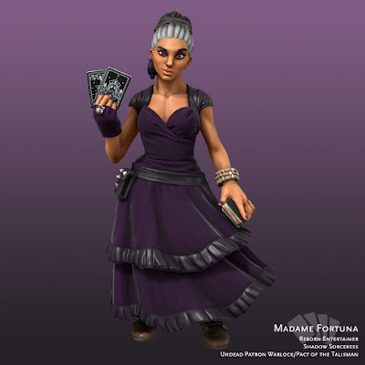 madame fortuna - reborn, sorceress, warlock