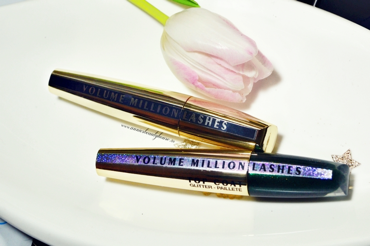 Review L'Oreal Volume Million Lashes + Glitter TopCoat