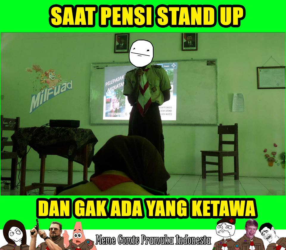 Kumpulan Meme Comic Pramuka Indonesia Part 2 KakaKiky