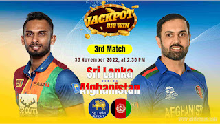 One Day 3rd ODI Match AFG vs SL Match prediction - Criclines