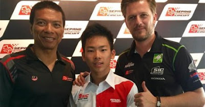 Jebolan ATC Ayumu Sasaski Membalap Gantikan Bastianini di sepang dan Akan Race Moto3 dengan Tim Malaysia di 2017