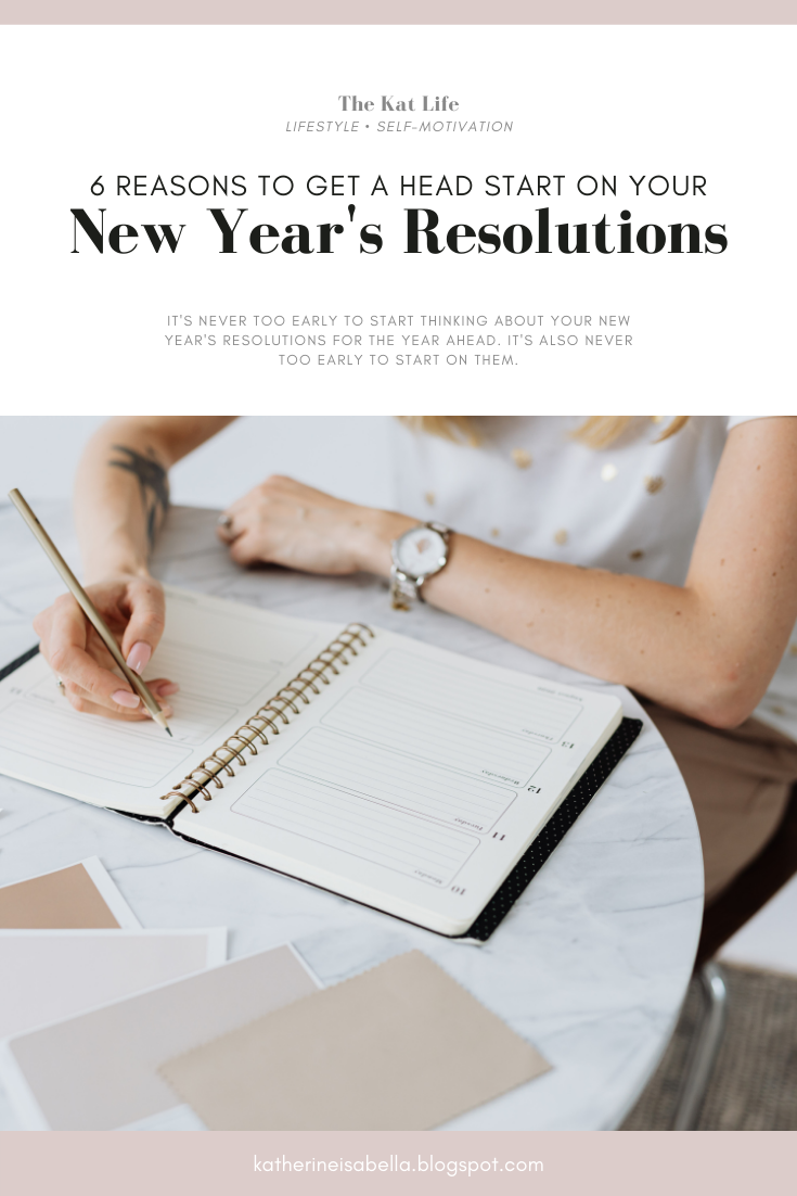 6 Reasons To Start Early On Your New Year's Resolutions