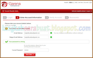 Cara Daftar Akun PB Garena Indonesia