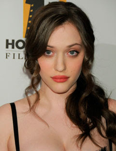 celebrity hairstyles, kat dennings hairstyles