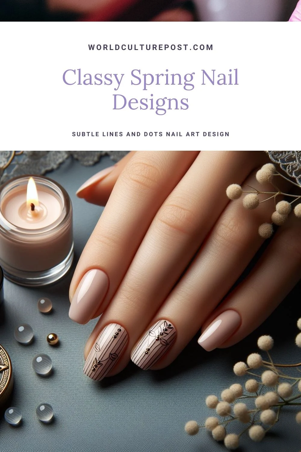 Classy Spring Nail Designs