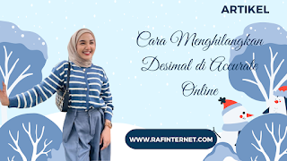 Cara Menghilangkan Desimal di Accurate Online