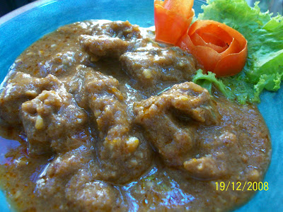 ayam Masak  resepi asli  Merah, Ala Nasi Briyani,  Merah kurma Masak berempah Daging Utara Ayam