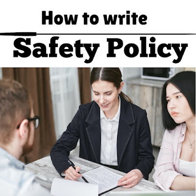 How to Prepare a Safety Policy