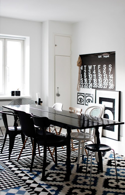 New Black and White Decorating