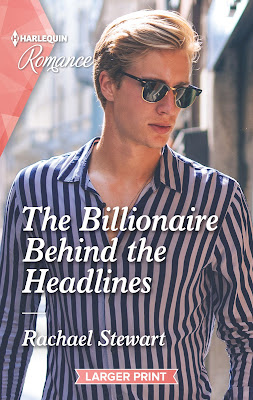 The Billionaire Behind the Headlines by Rachael Stewart book cover