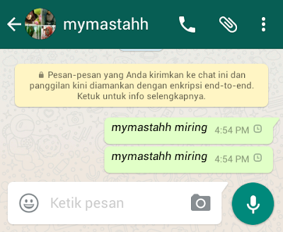  Cara Membuat Text Miring (Italic)