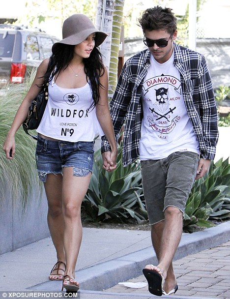 Zac Efron and Vanessa Hudgens, one of Hollywood's young couples has broken 