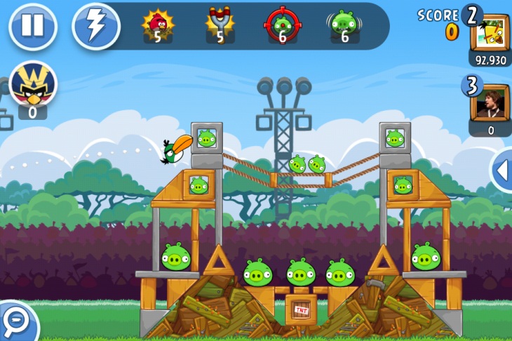 Angry Birds Friends Browser game PC