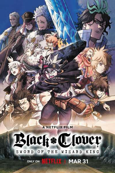 Black Clover:Sword of the Wizard King (2023) Movie Download 
