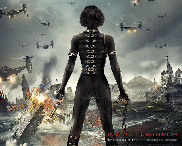 Resident Evil: Retribution PowerPoint background 03