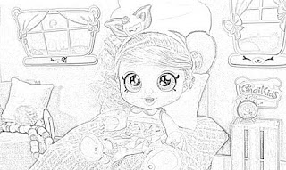 Kindi Kids Dolls Coloring Pages coloring.filminspector.com