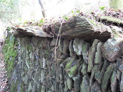 Old traditional Cornish walls