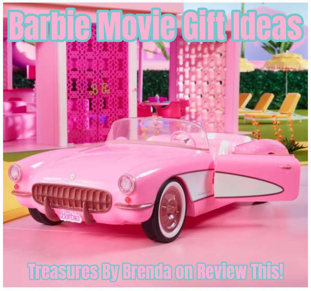 From the Barbie movie, Barbie's Convertible: A Pink 1956 Corvette Stingray