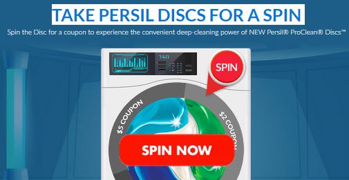 Persil Discs for a Spin Promotion