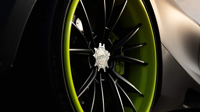 Wheel, Sports Car, Tire, Disk, Green