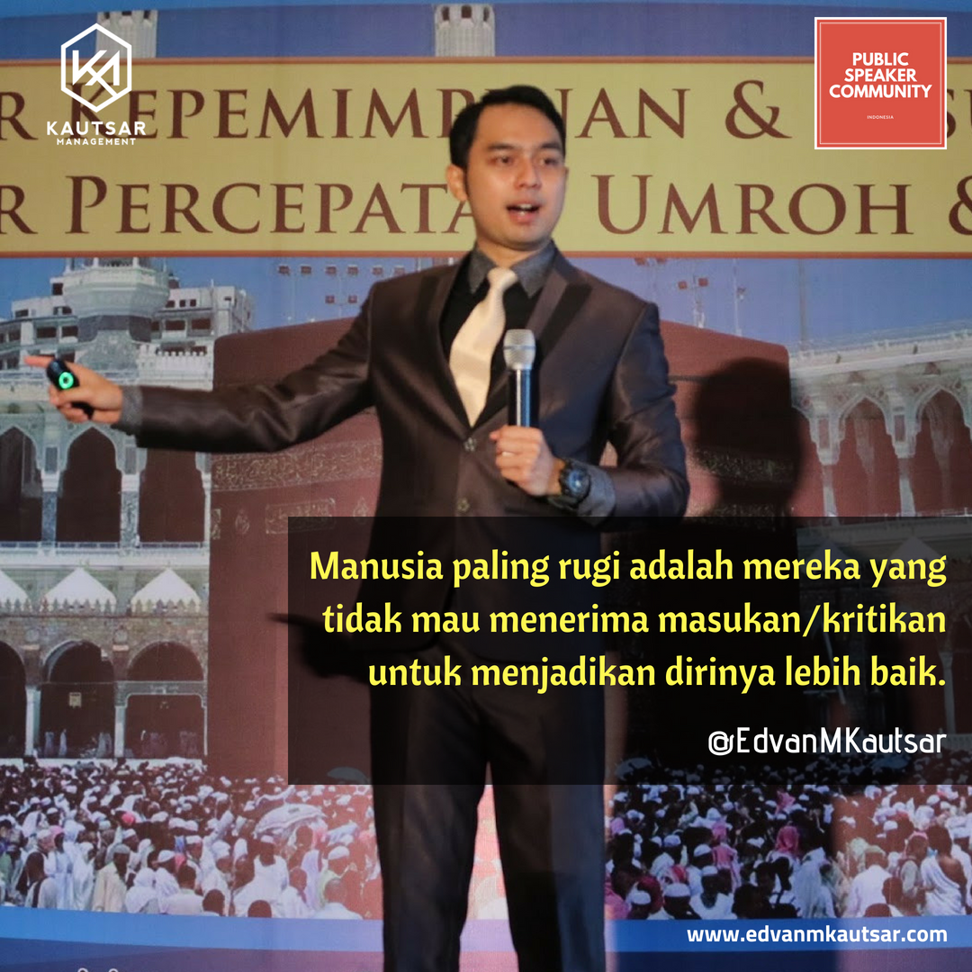 Motivator Muda Indonesia Edvan M Kautsar