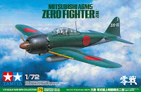 Tamiya 1/72 MITSUBISHI A6M5 ZERO FIGHTER (ZEKE) (60779) Color Guide & Paint Conversion Chart 