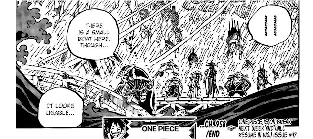 Review One Piece 958 Release Chapter 959