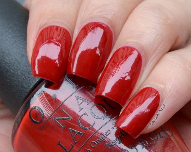 OPI Nail Polish 50 Shades of Grey Swatch Review in Romantically Involved