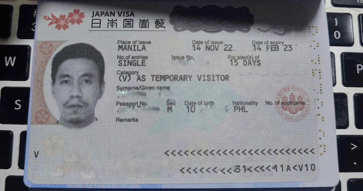philippines tourist visa japan